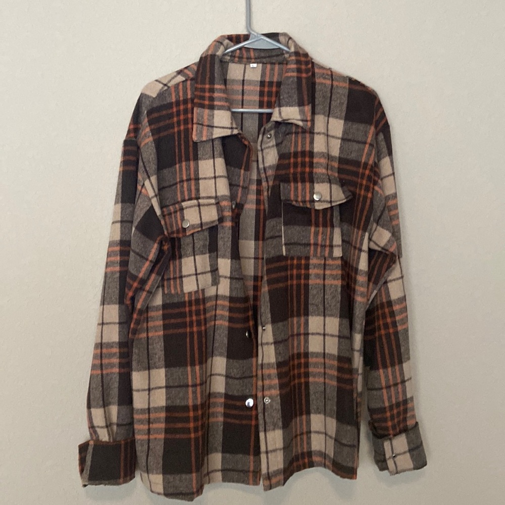 Fleece Plaid Shacket